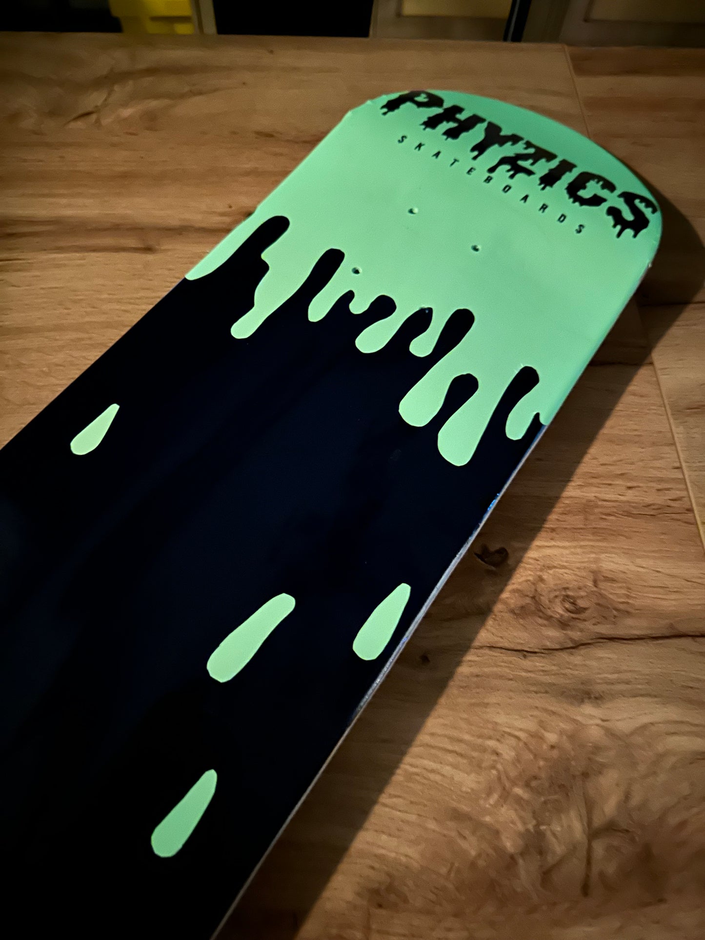 Slime Out (Glow in the Dark) Skateboard Deck