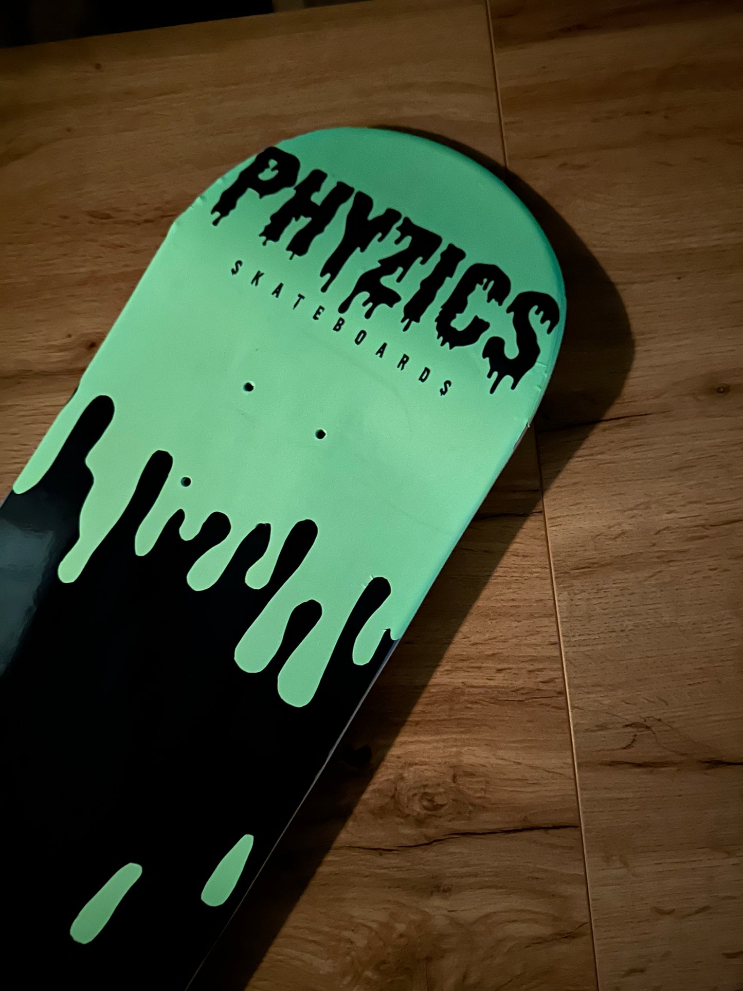 Slime Out (Glow in the Dark) Skateboard Deck