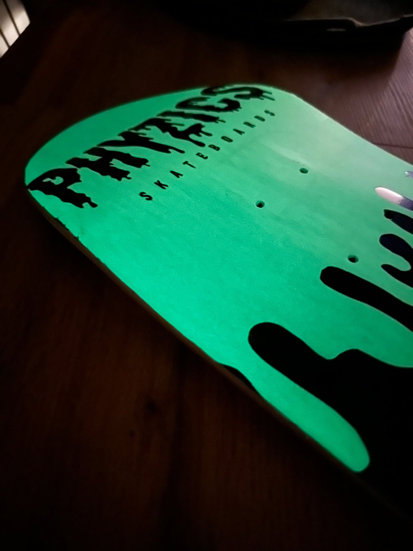 Slime Out (Glow in the Dark) Skateboard Deck