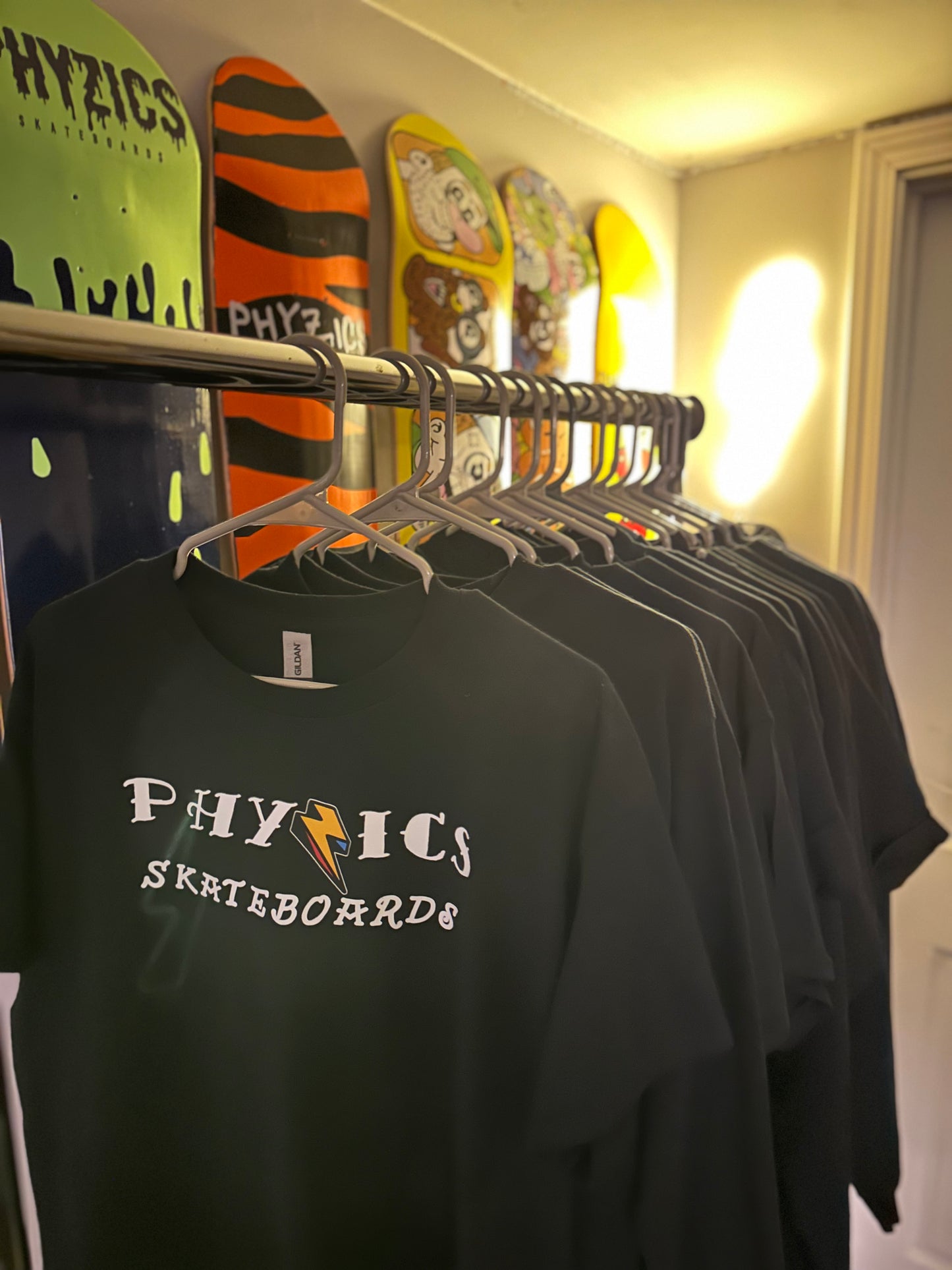 Whiteout Logo - Black Long Sleeve T-Shirt