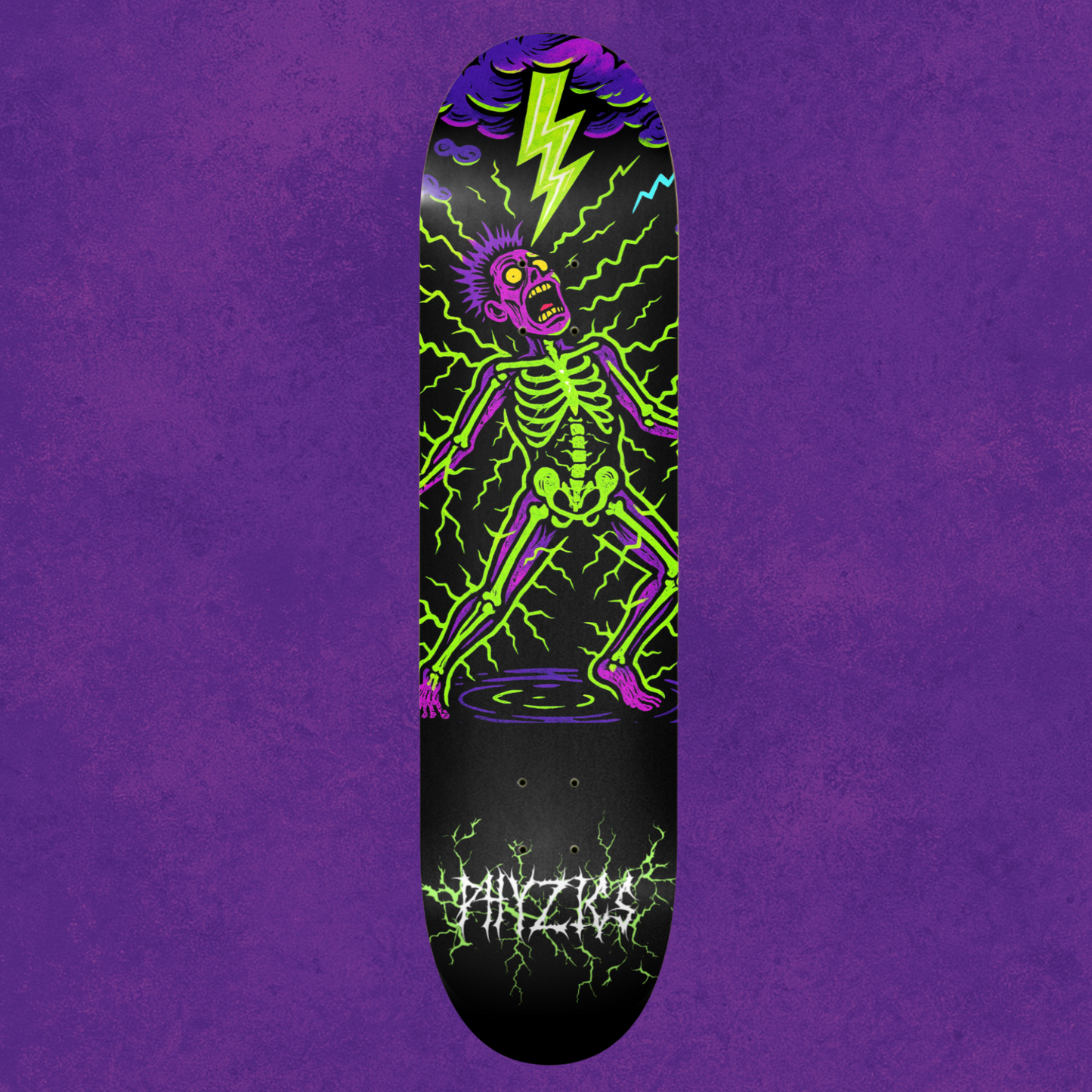 Skeleton Surge Skateboard Deck