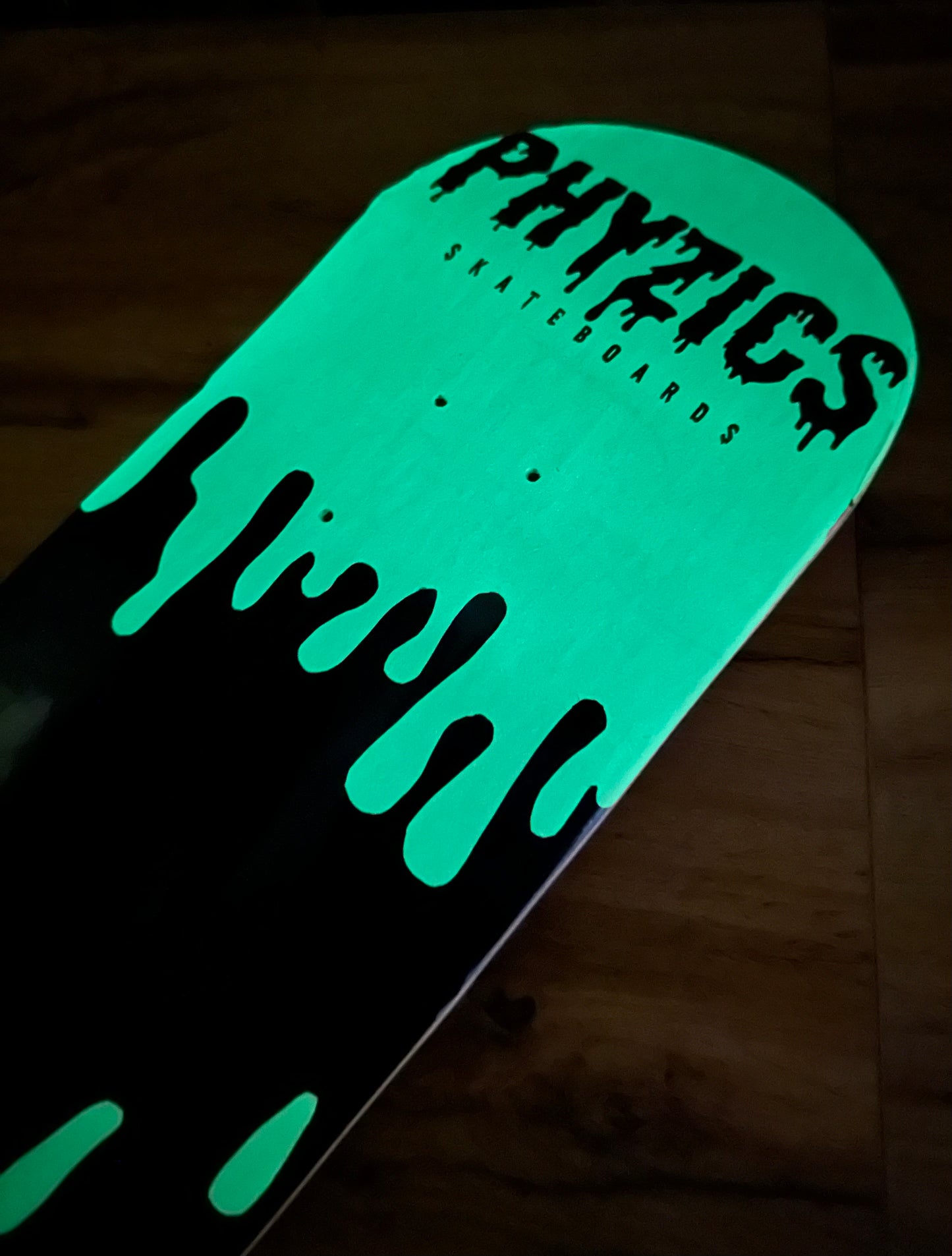 Slime Out (Glow in the Dark) Skateboard Deck
