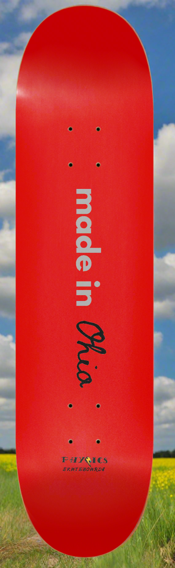 “made in Ohio” Skateboard Deck