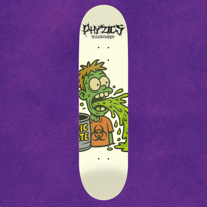 Toxic Taste Skateboard Deck | Phyzics Skateboards – Phyzics Toxic Taste Skateboard Deck | Phyzics Skateboards – Phyzics
