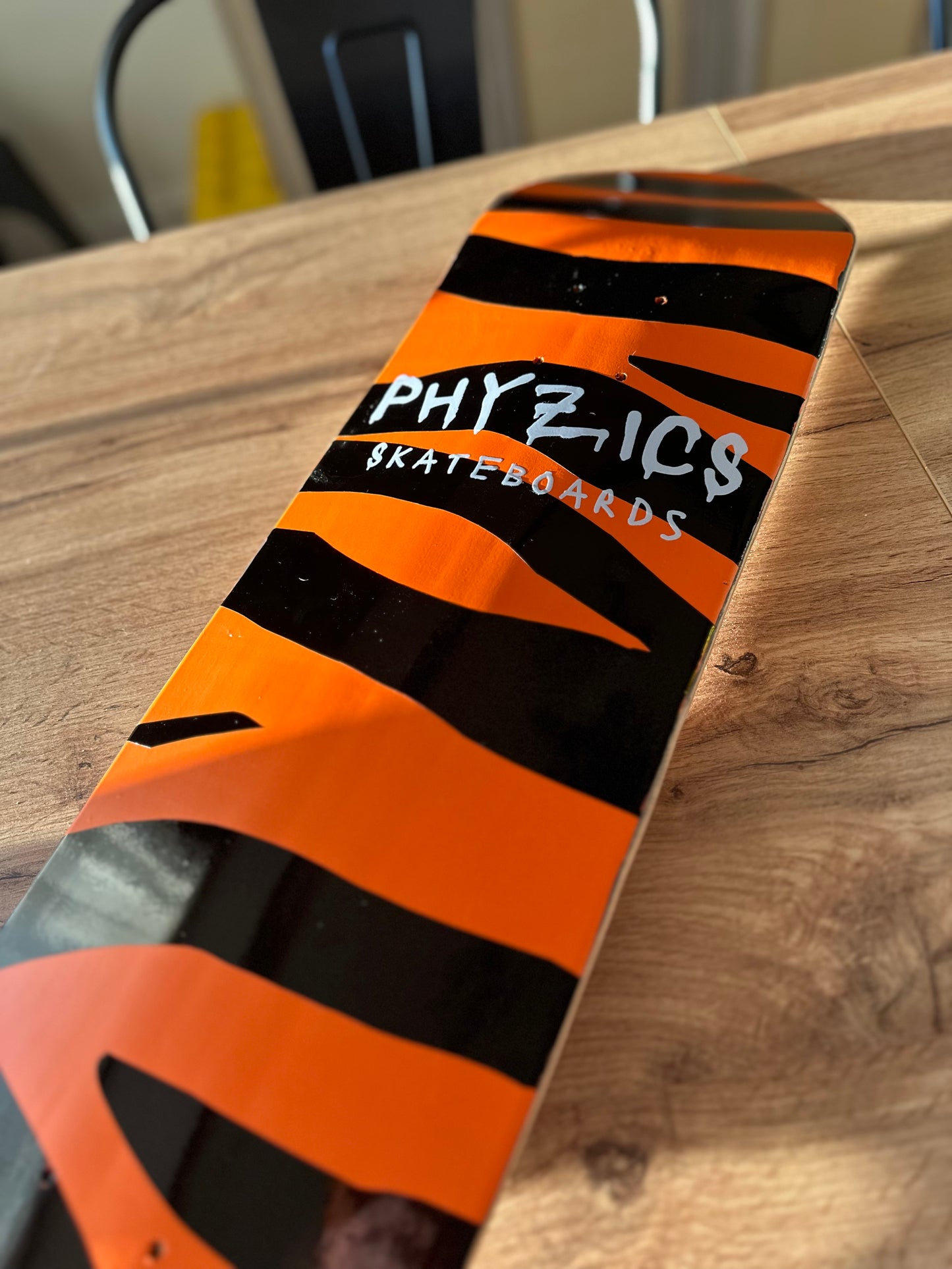 Bengal Tiger Skateboard Deck